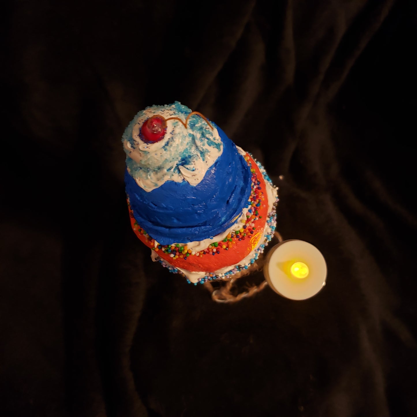 Orangiest Blueberry Nightlight Cone (Dad/Tess)