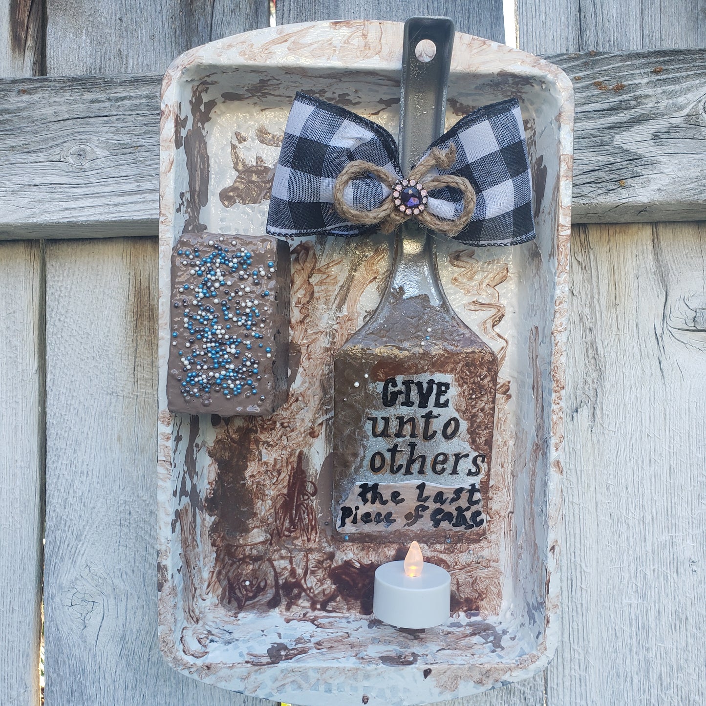 Chocolate Cake Wall Decor