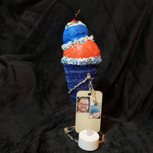 Orangiest Blueberry Nightlight Cone (Dad/Tess)