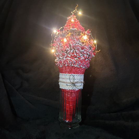 Cherriest Chocolate Giant Cone with Lights