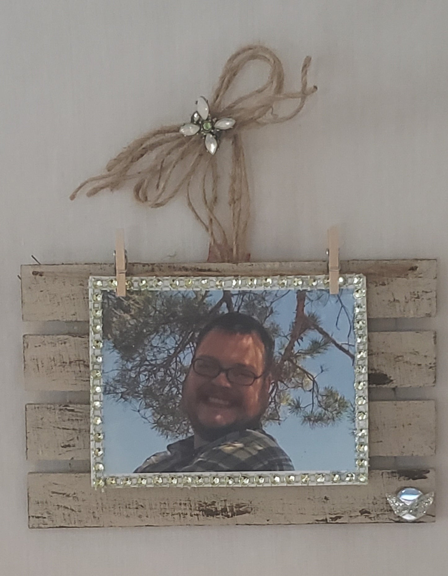 Tan Crate Wall Decor (Danny)